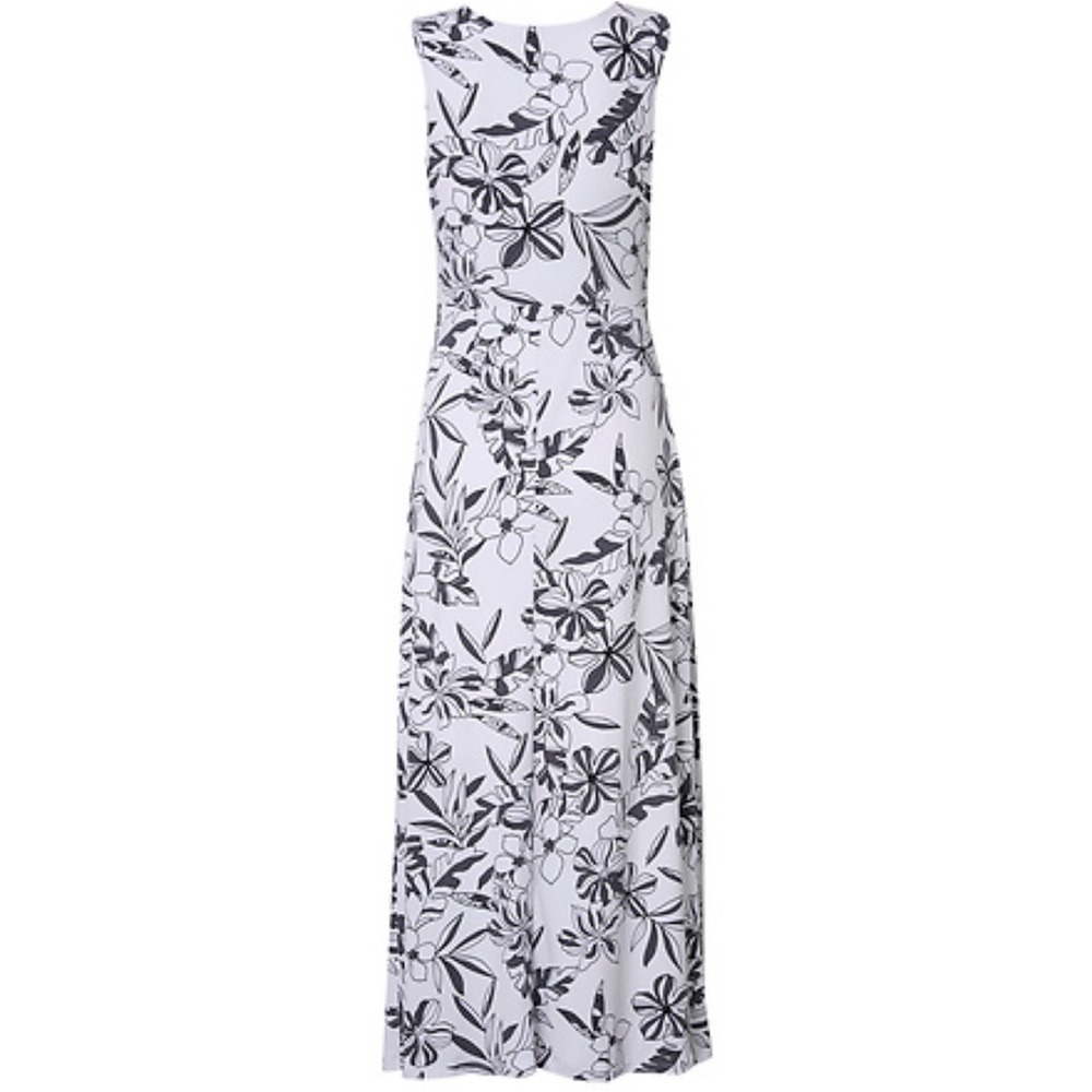 Olivia Grey TROPICAL MAXI Black and White Dress Style #: 348750 - Picture 2 of 5